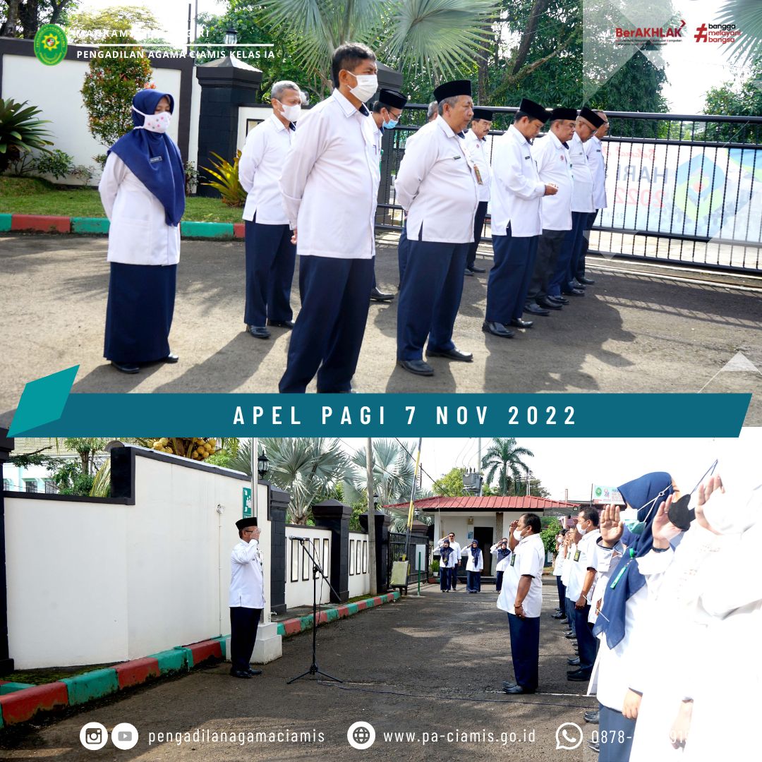 APEL PAGI 7 NOV 22 2