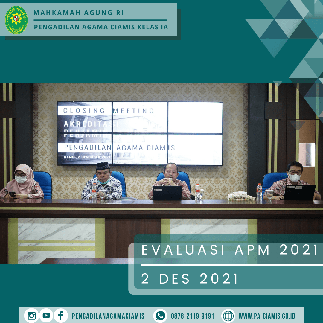EVALUASI APM 21