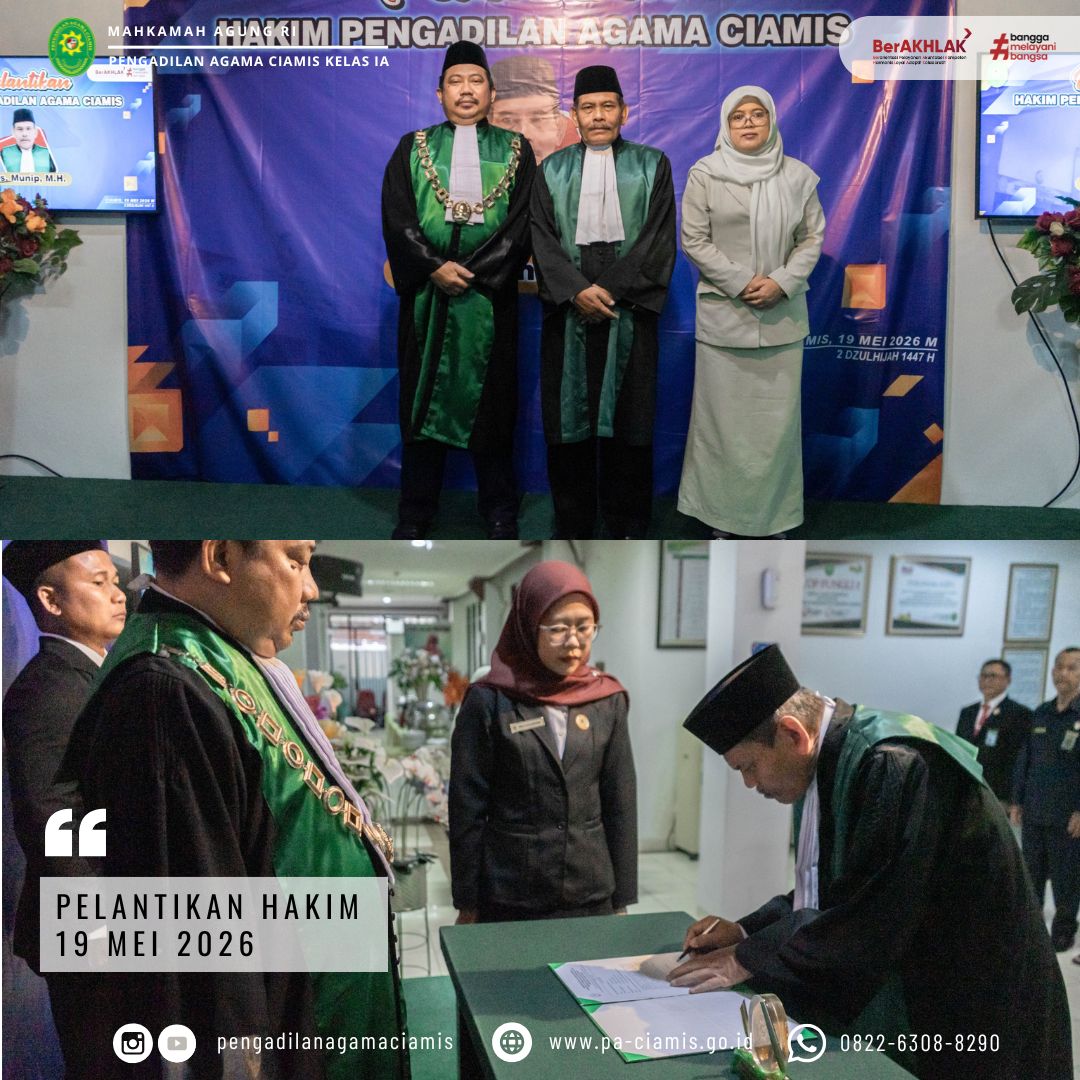 PELANTIKAN HAKIM 190526