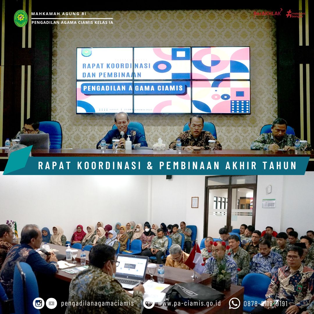 RAKOR AKHIR TAHUN 2022