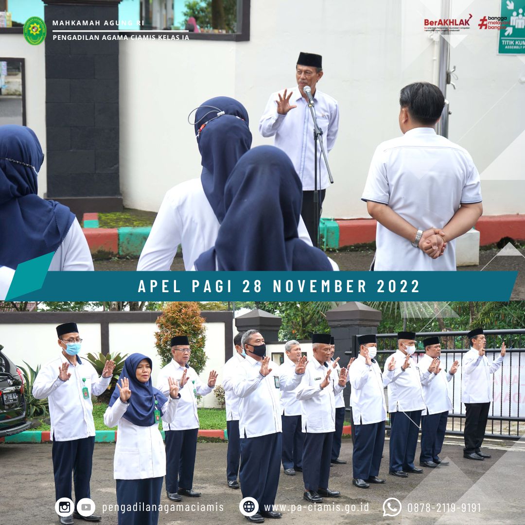 apel pagi 28 nov 22 1