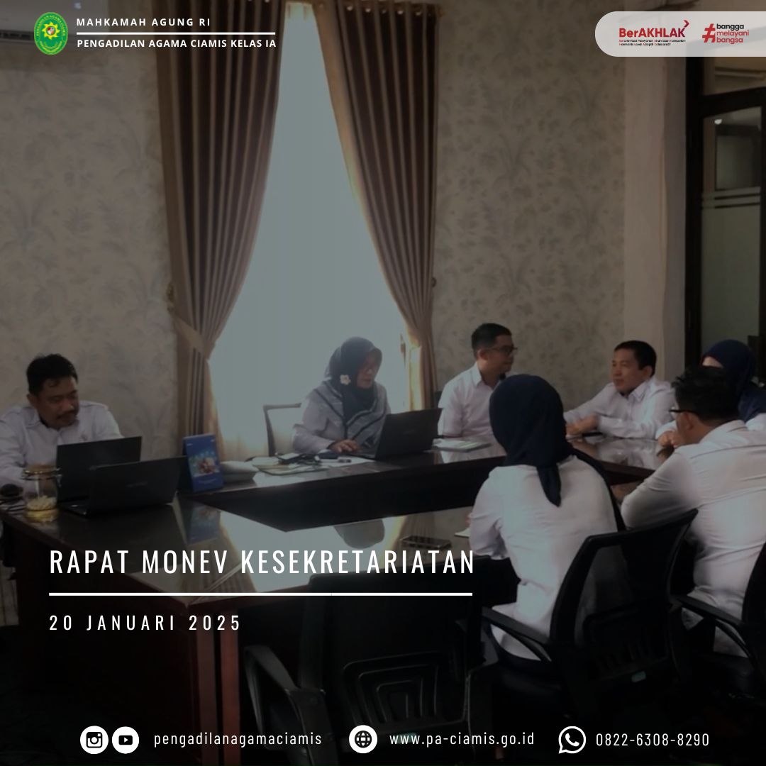 monev kesekretariatan 200125