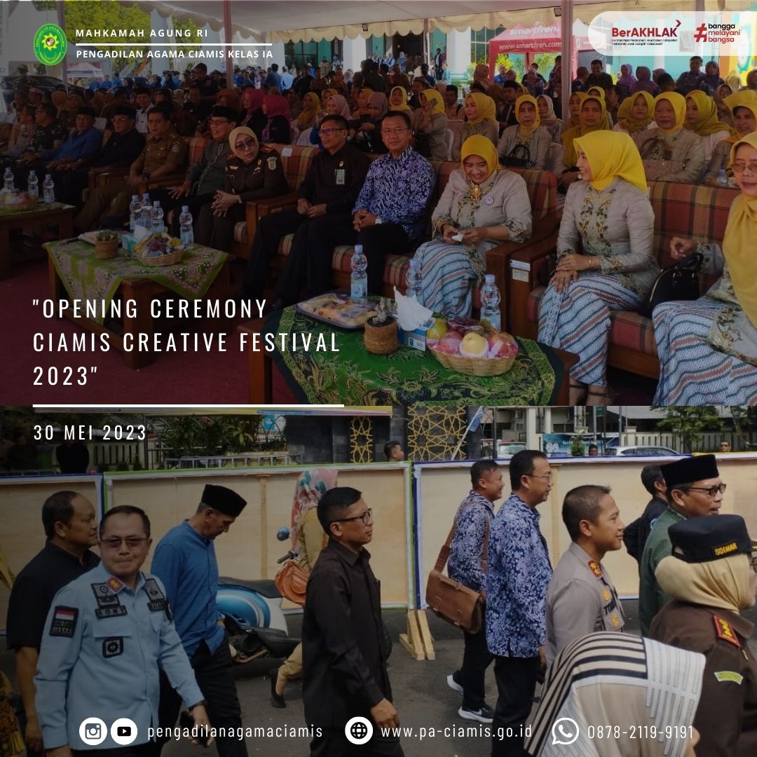 opening ceremony hut ciamis 2023