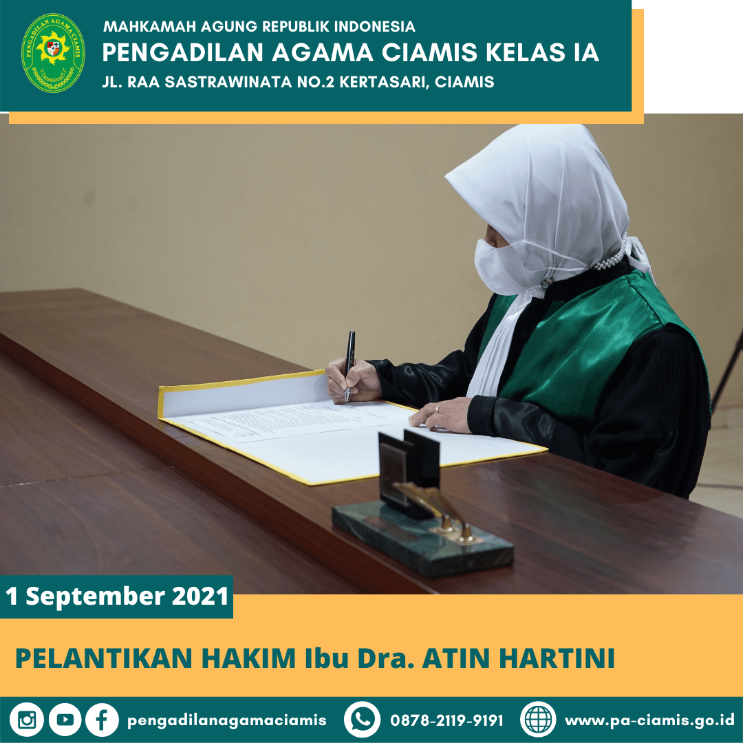 pelantikan dra atin2