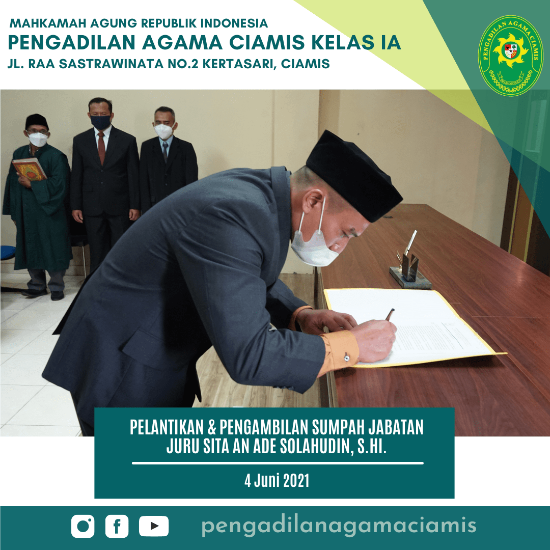 pelantikan js pak ade