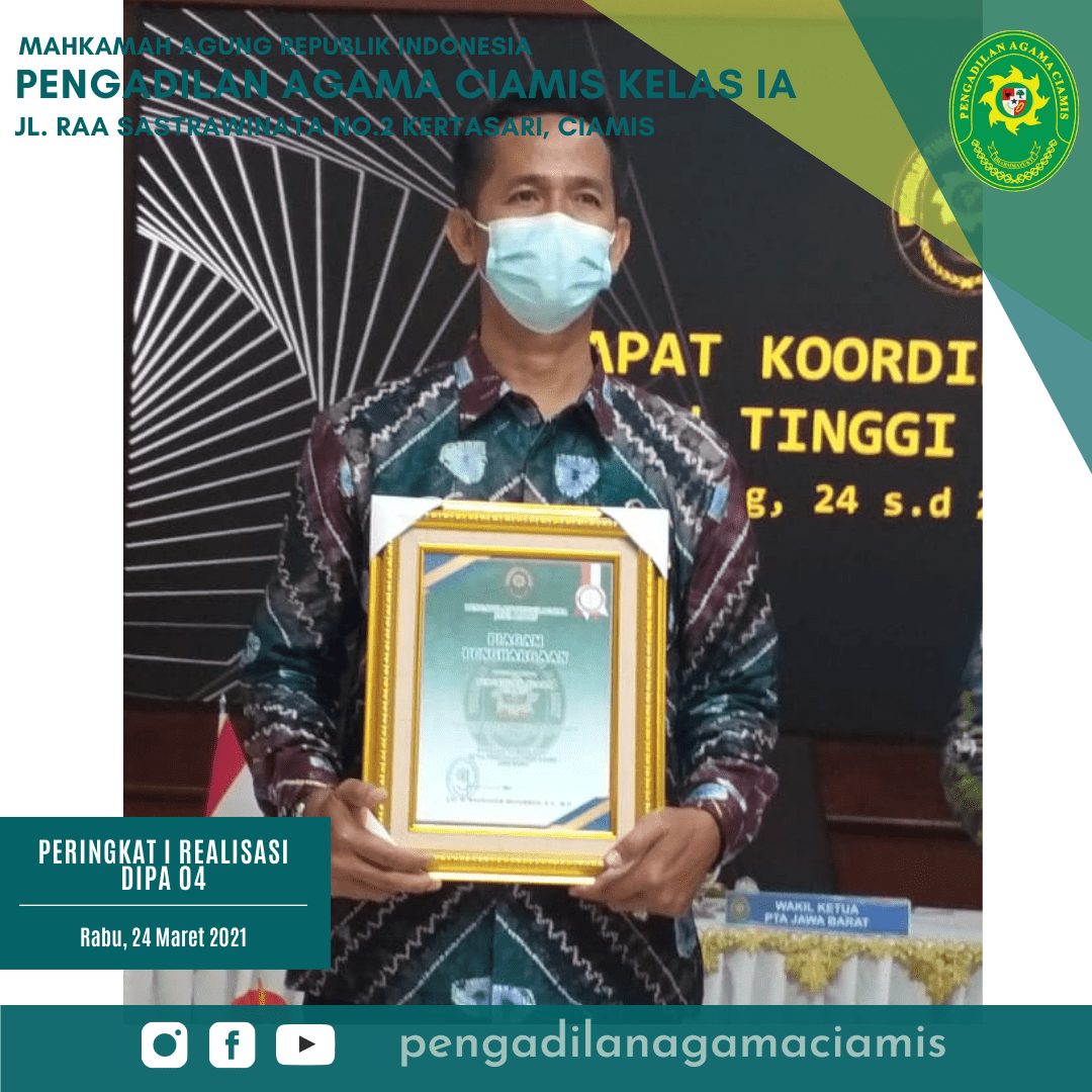 penghargaan rakerda pta