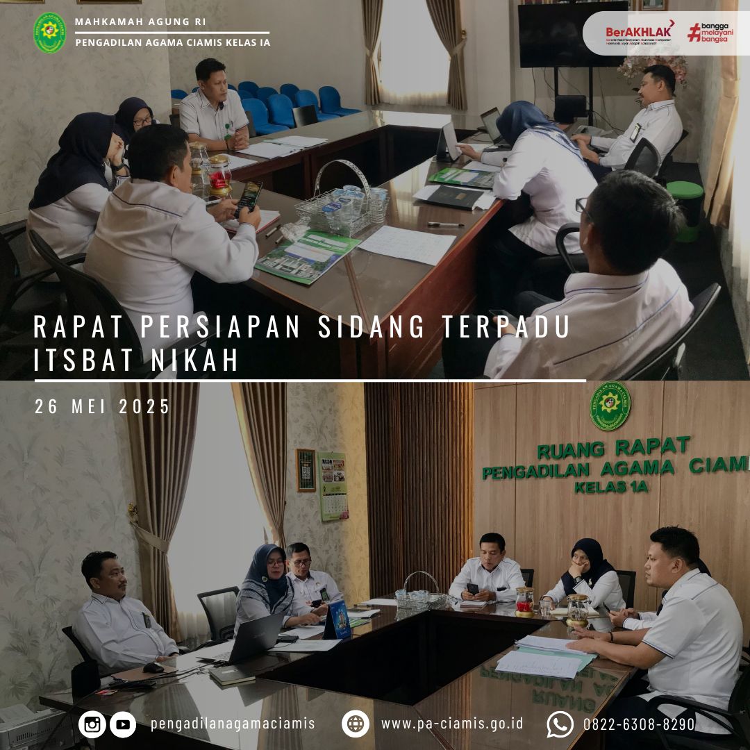 rapat itsbat terpadu 260525